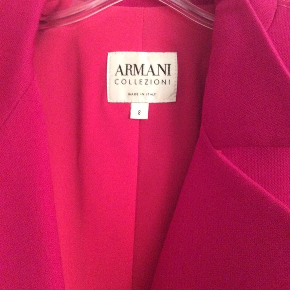 NWOT ARMANI COLLEZIONI BLAZER , sz 8 - Picture 3 of 8